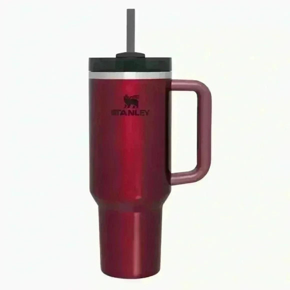 🔥 ROSEWOOD GLOW STANLEY The Quencher H2.0Tumbler 40 NIB rare sold out color! - Picture 1 of 4